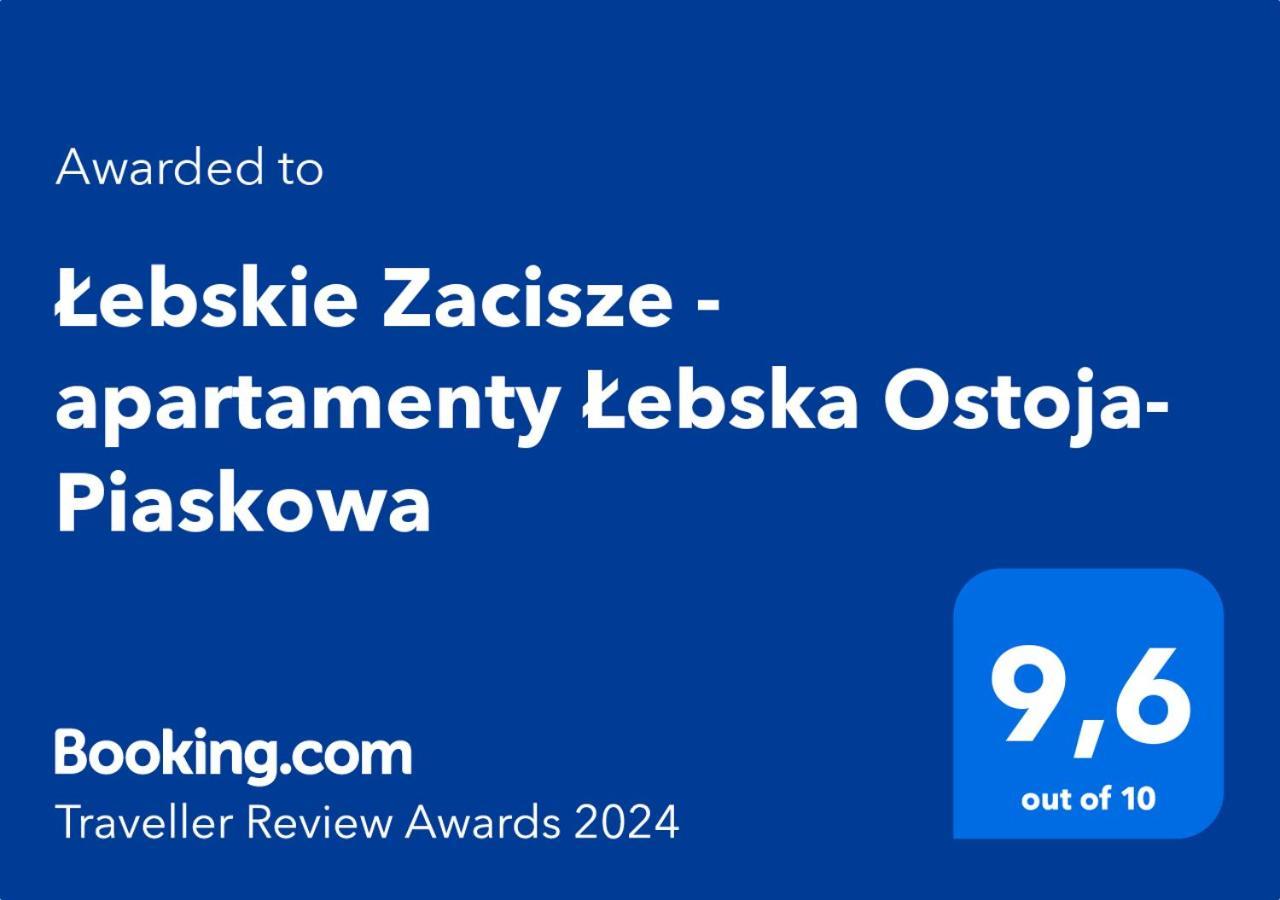 Lebskie Zacisze - Apartamenty Lebska Ostoja- Piaskowa Zarnowska Extérieur photo